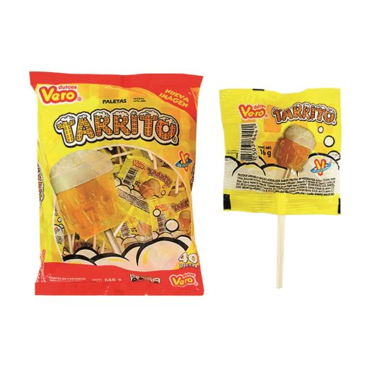 Vero Tarritos Lollipop (Pack of 40 Pieces)